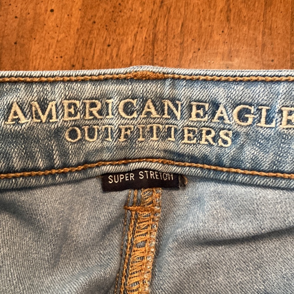 AMERICAN EAGLE Stretch Denim Jegging - size womens 2 regular - Picture 15 of 16